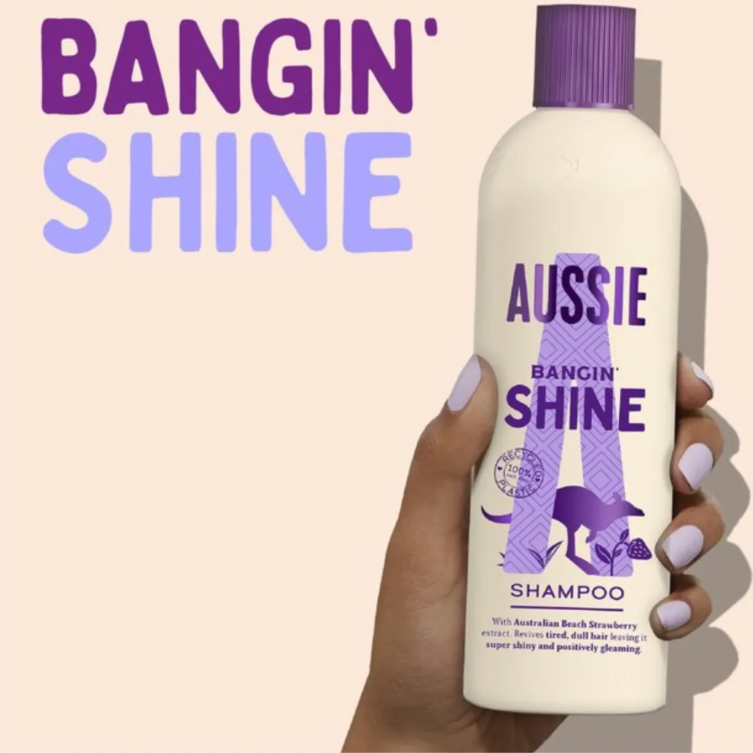 Aussie Miracle Shine Shampoo 300ml (T)