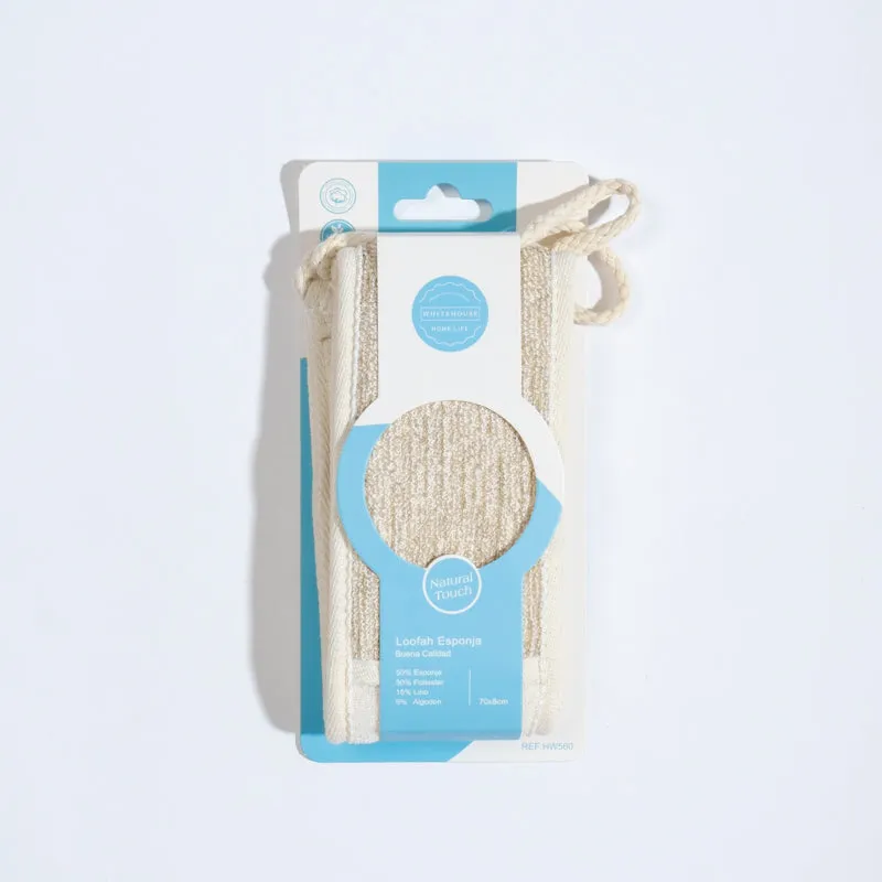 Exfoliating Loofah Scrub - Beige