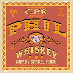 McMenamins Phil Sherry Barrel Finish Whiskey